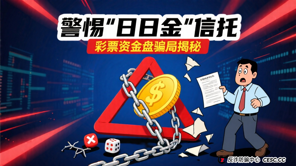 震哥揭秘“日日金”信托彩票资金盘骗局:这帮人又在割韭菜,千万别上当!