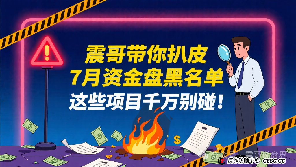 7月资金盘黑名单：，BRIGC，AIDAV2，吉尼斯AI炒股，中巴光伏，VortexTrade，GENERAC储能...这些项目千万别碰！