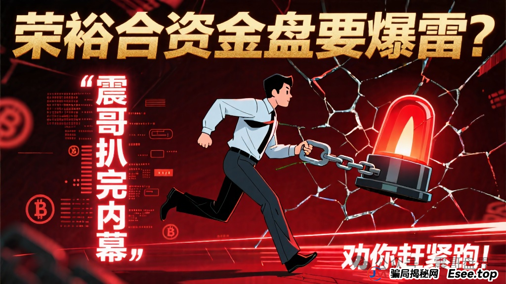 荣裕合资金盘要爆雷？震哥扒完内幕劝你赶紧跑！