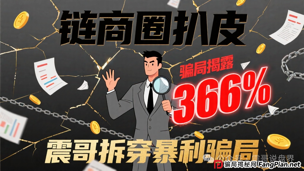 【链商圈扒皮】震哥带你拆穿这个365%暴利骗局！