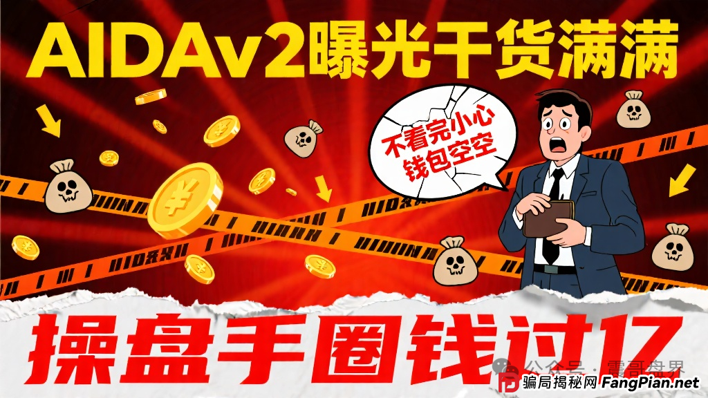 AIDAv2曝光干货满满,不看完小心钱包空空,操盘手圈钱过亿 AIDAv2曝光干货满满,不看完小心钱包空空,操盘手圈钱过亿