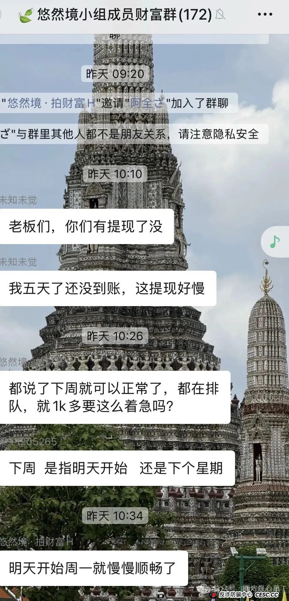 悠然境-巴蕉派小红蕉，互助竞拍骗局，多数投资者反应，提现不到账