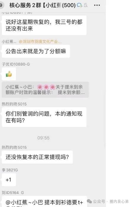 悠然境-巴蕉派小红蕉，互助竞拍骗局，多数投资者反应，提现不到账