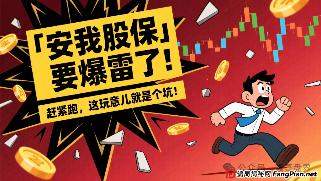 「安我股保」要爆雷了！赶紧跑，这玩意儿就是个坑！