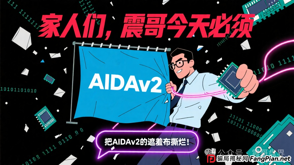 家人们,震哥今天必须把AIDAv2的遮羞布撕烂! 家人们,震哥今天必须把AIDAv2的遮羞布撕烂!