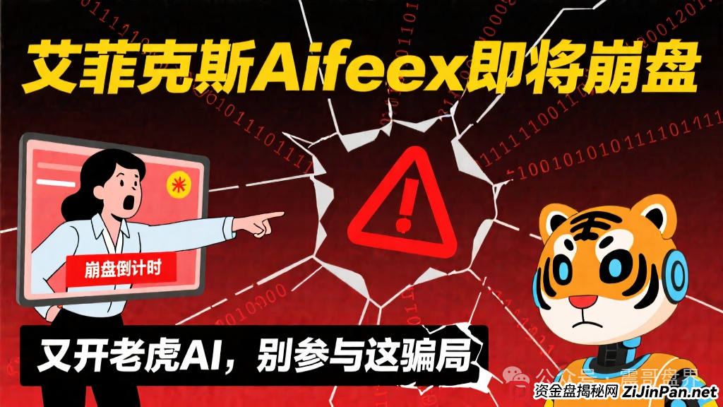 艾菲克斯Aifeex即将崩盘,疑似又开老虎AI,别参与这骗局 艾菲克斯Aifeex即将崩盘,疑似又开老虎AI,别参与这骗局