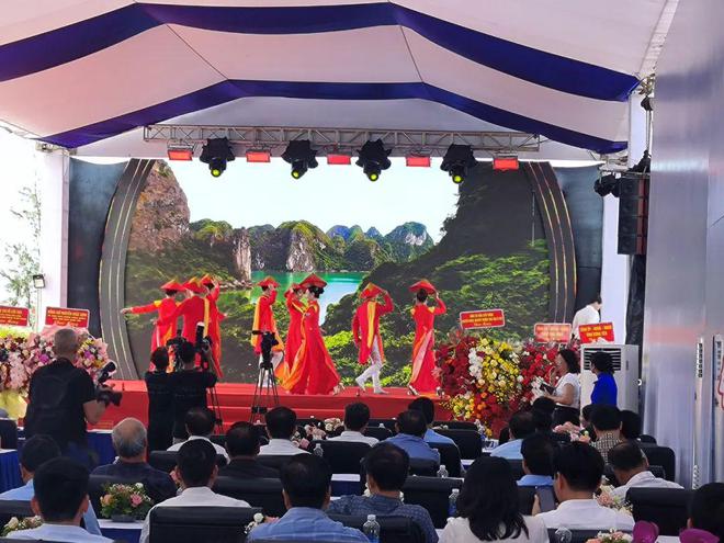 重要时刻！越南国家、部省层面多位领导共同出席越南兴富工业园区配套港口、高尔夫球场开工仪式！