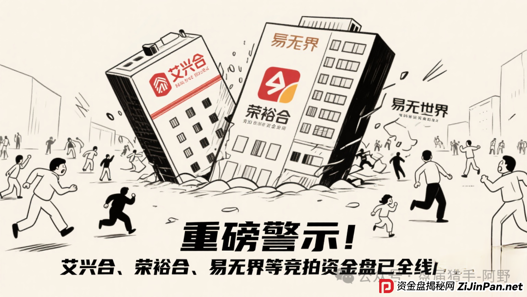 重磅警示!艾兴合、荣裕合、易无界等竞拍资金盘已全线崩盘 重磅警示!艾兴合、荣裕合、易无界等竞拍资金盘已全线崩盘