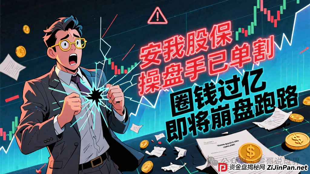 安我股保操盘手已经单割，圈钱过亿，即将崩盘跑路