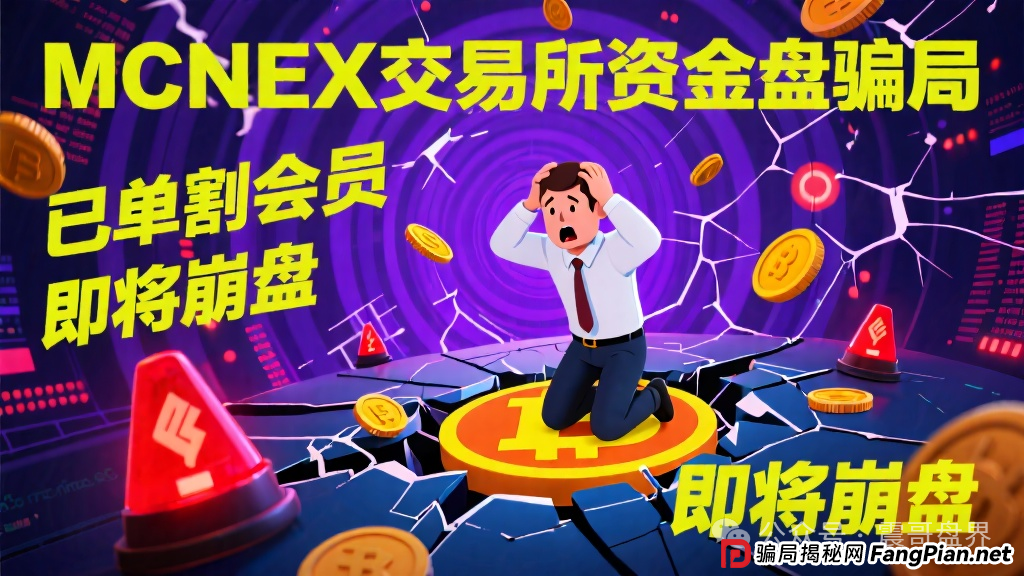 高度预警：MCNEX交易所资金盘骗局，已经单割会员，即将崩盘