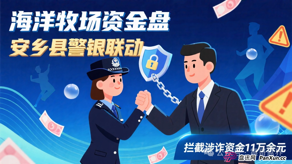 海洋牧场资金盘,安乡县警银联动,成功拦截涉诈资金11万余元 海洋牧场资金盘,安乡县警银联动,成功拦截涉诈资金11万余元
