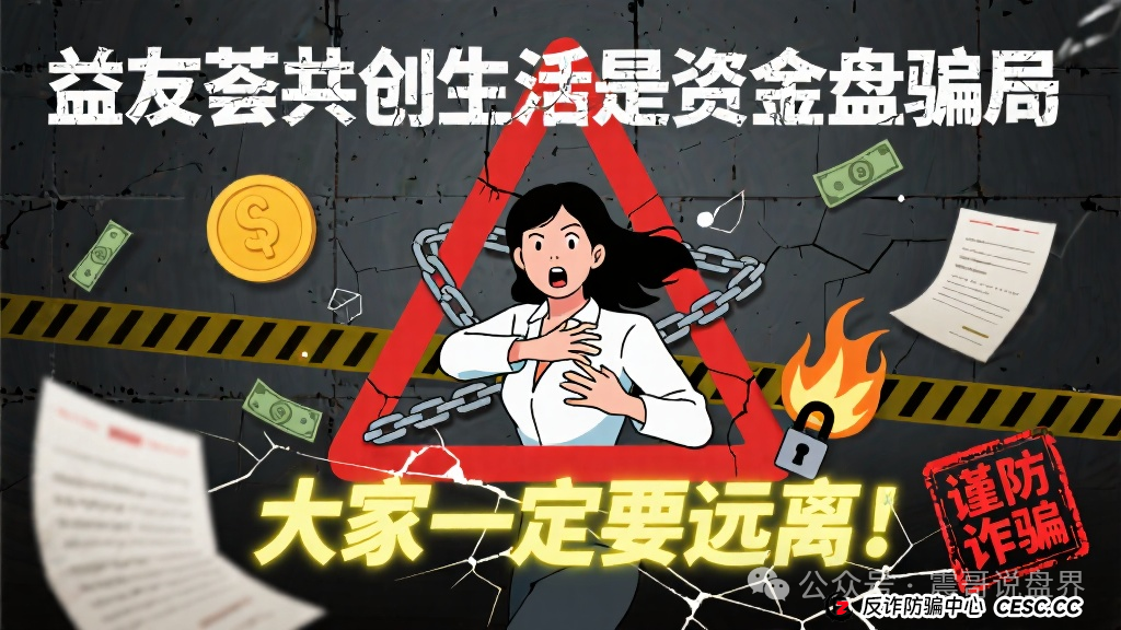 益友荟共创生活是资金盘骗局,大家一定要远离,谨防诈骗 益友荟共创生活是资金盘骗局,大家一定要远离,谨防诈骗