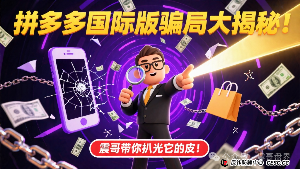 拼多多国际版（TEMU国际）骗局大揭秘！震哥带你扒光它的皮！