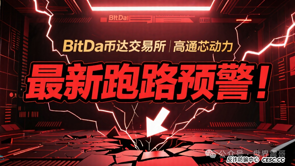 BitDa币达交易所+高通芯动力:最新跑路预警! BitDa币达交易所+高通芯动力:最新跑路预警!