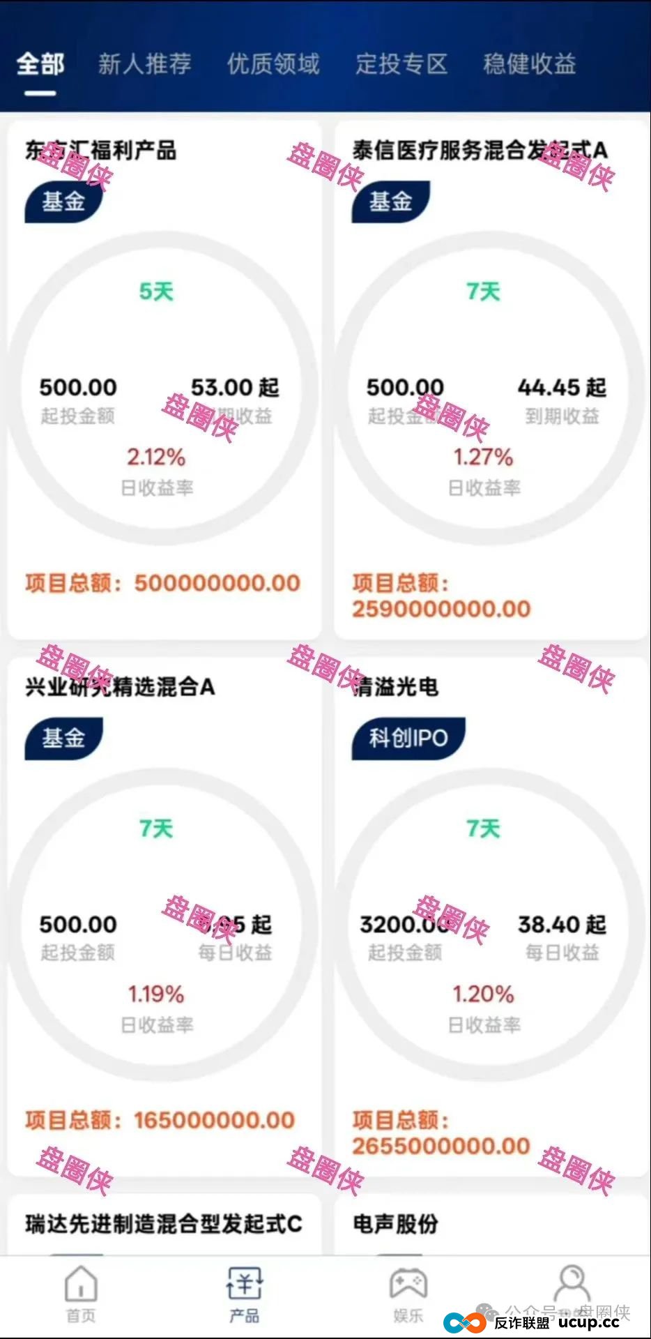 最新资金盘项目骗局曝光，猎鹰量化，智能中国，盛景文旅，幸福中国，水产联盟，东方会，中国华能，生态优投随时可能卷钱跑路