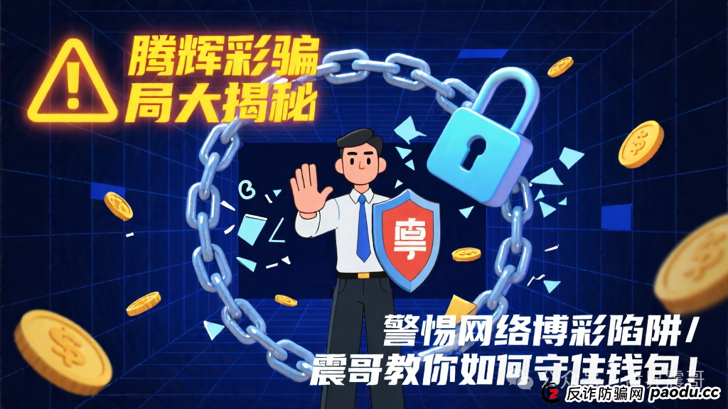 腾辉彩骗局大揭秘:警惕网络博彩陷阱,震哥教你如何守住钱包!