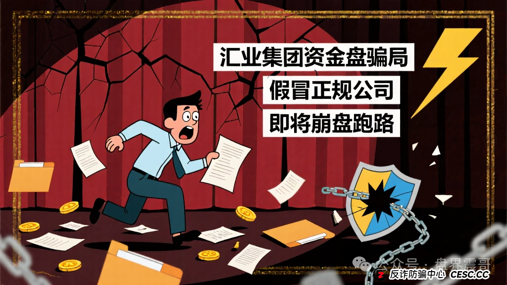 “滙业集团”资金盘骗局,假冒正规公司,即将崩盘跑路