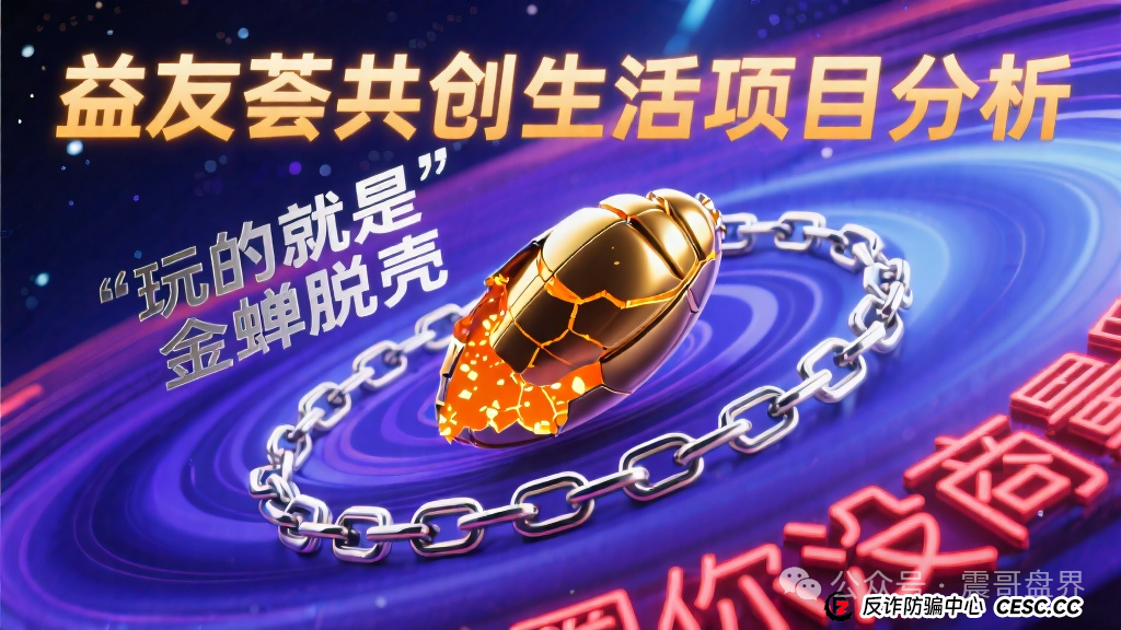 益友荟共创生活项目分析，玩的就是金蝉脱壳，圈你没商量