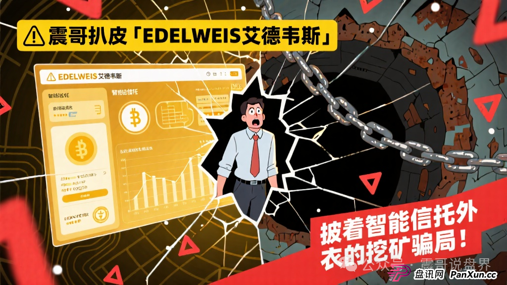 扒皮“EDELWEIS艾德韦斯”：披着智能信托外衣的挖矿骗局！