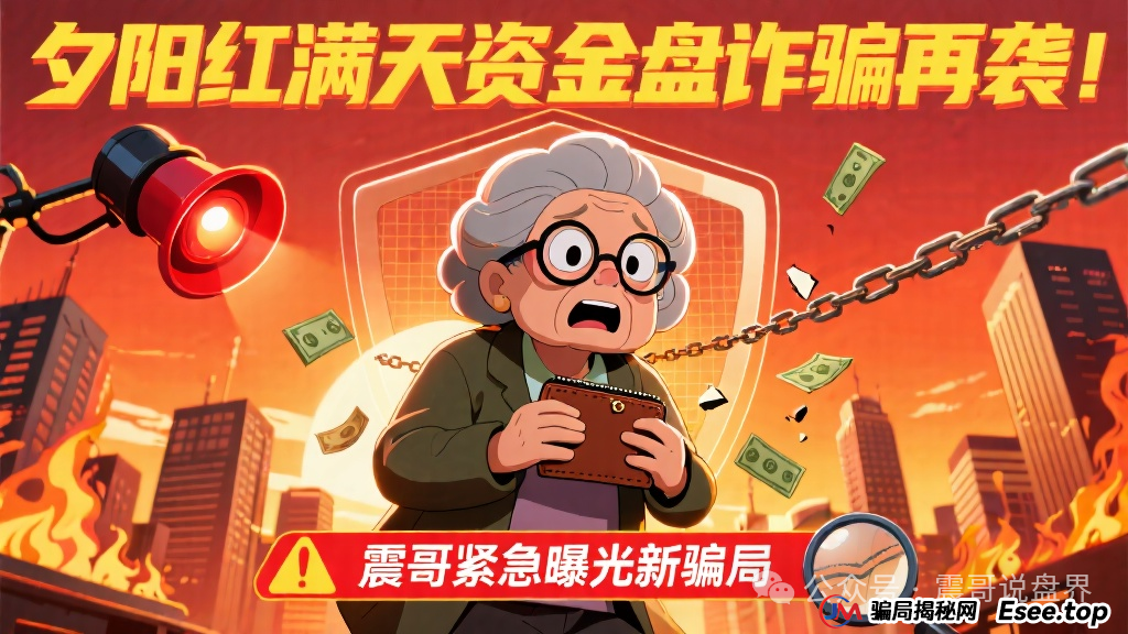 夕阳红满天资金盘诈骗再袭!震哥紧急曝光新骗局 夕阳红满天资金盘诈骗再袭!震哥紧急曝光新骗局