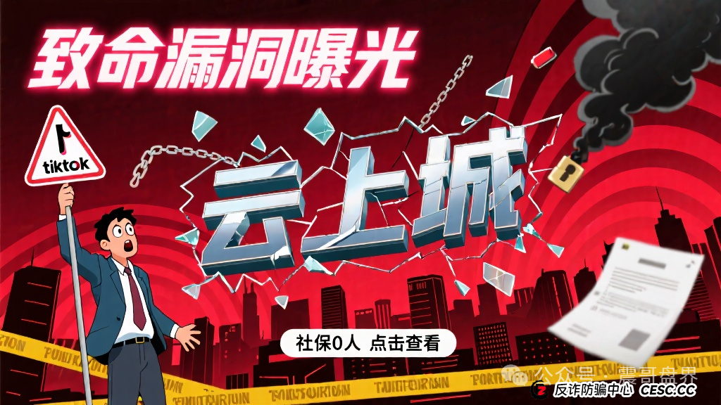 云上城tiktok致命漏洞曝光,空壳公司?社保0人? 云上城tiktok致命漏洞曝光,空壳公司?社保0人?