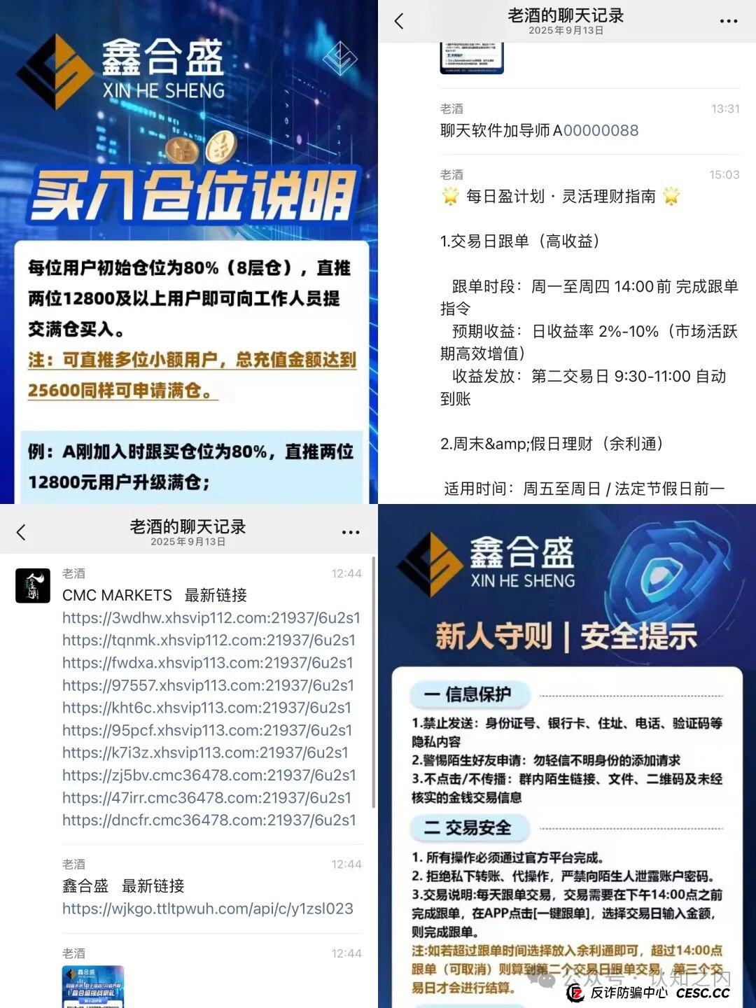 【紧急预警】鑫合盛CMC MARKETS横空出世,新利众(鑫佰利)卷土重来? 【紧急预警】鑫合盛CMC MARKETS横空出世,新利众(鑫佰利)卷土重来?