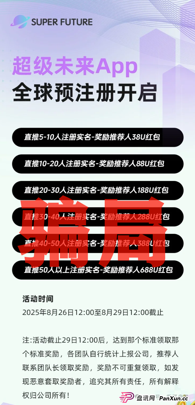 超级未来科技Super Future AI算力租赁是资金盘诈骗，一定要远离