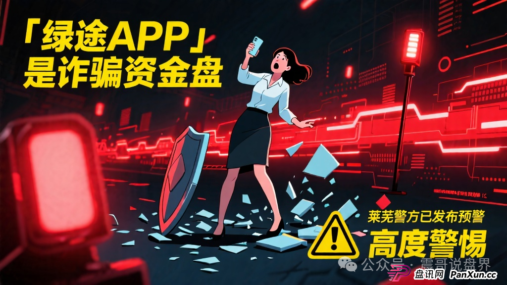 “绿途APP”是诈骗资金盘，莱芜警方都已经发布预警，高度警惕