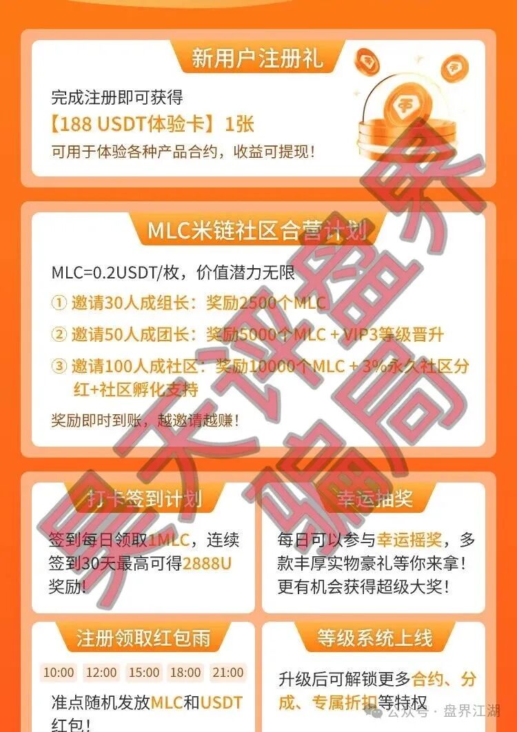 曝光：“米链国际melink”分红类资金盘骗局，号称是2026第一大盘，谁去谁当韭菜！