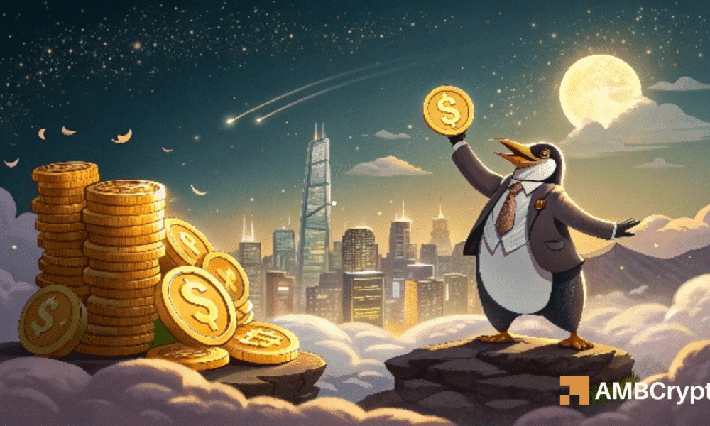 PENGU 资金流入激增 6.3 倍，上涨 17% – 详情(1)