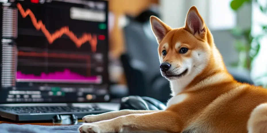 柴犬价格暴跌,盈利供应量一周内骤降62%。(1) 柴犬价格暴跌,盈利供应量一周内骤降62%。(1)