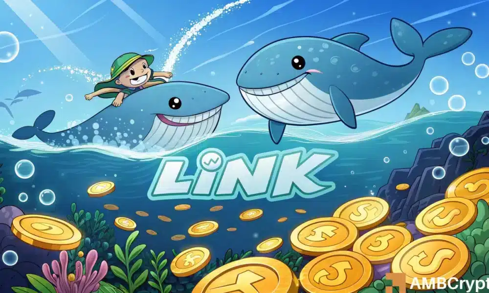 Chainlink:巨鲸500万美元的买盘能否帮助LINK达到14美元的目标价?(1) Chainlink:巨鲸500万美元的买盘能否帮助LINK达到14美元的目标价?(1)