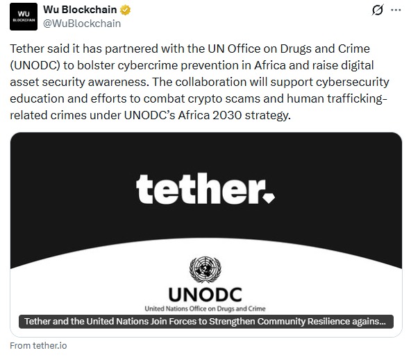 Tether网络安全倡议：联合国伙伴关系打击犯罪(2)