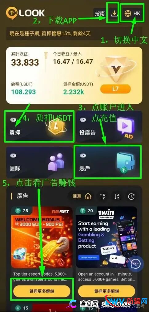 89天收益60%、年化超240%!LOOK高息锁仓背后的崩盘算术(1) 89天收益60%、年化超240%!LOOK高息锁仓背后的崩盘算术(1)