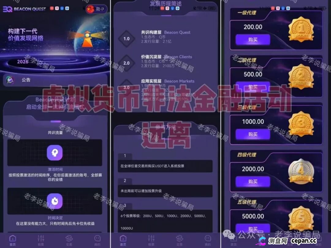 新瓶装旧酒!警惕这些“华丽外衣”项目都是骗局,请勿相信!(3) 新瓶装旧酒!警惕这些“华丽外衣”项目都是骗局,请勿相信!(3)