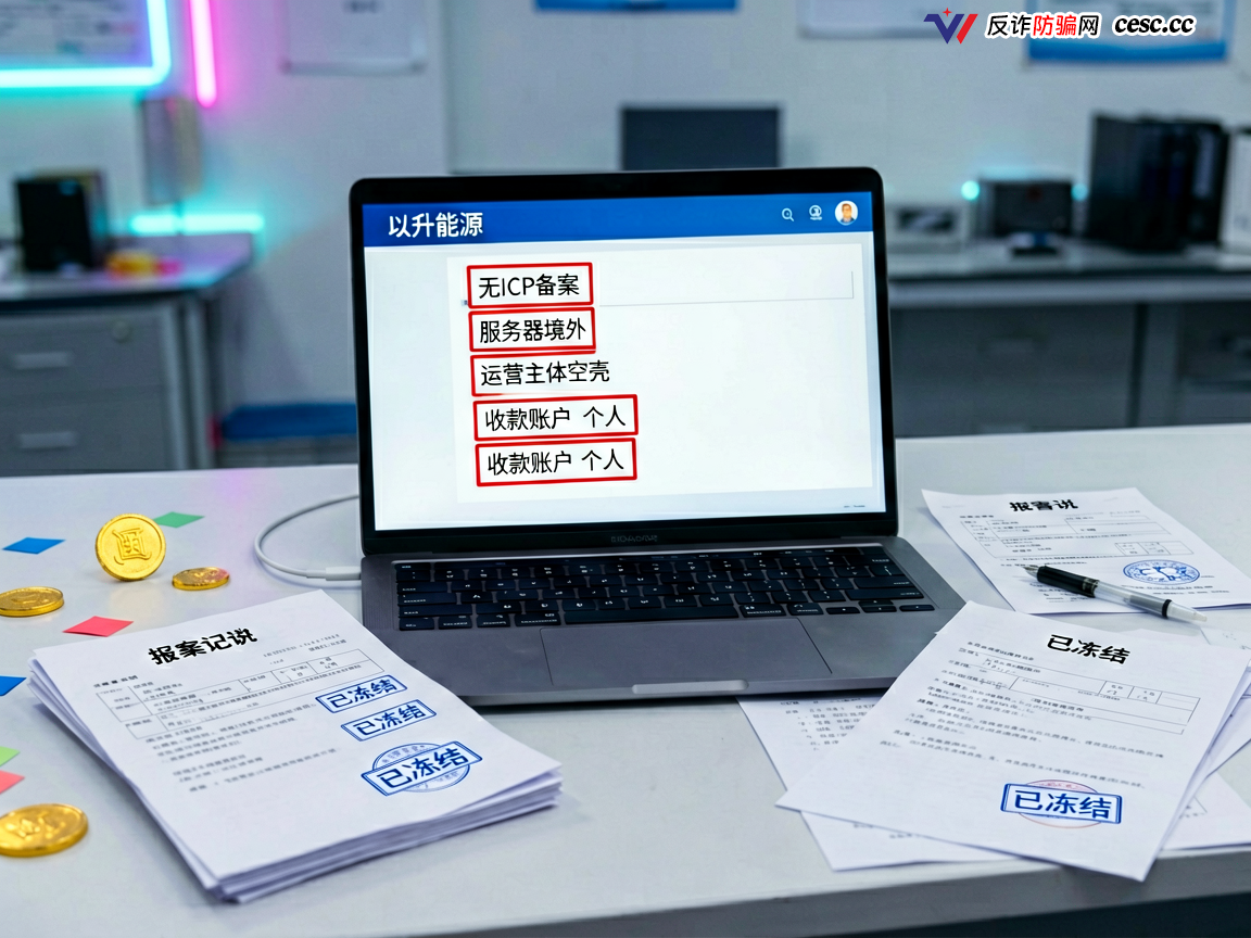 曝光以升能源:无牌照高息分红盘,本金归零前最后通牒