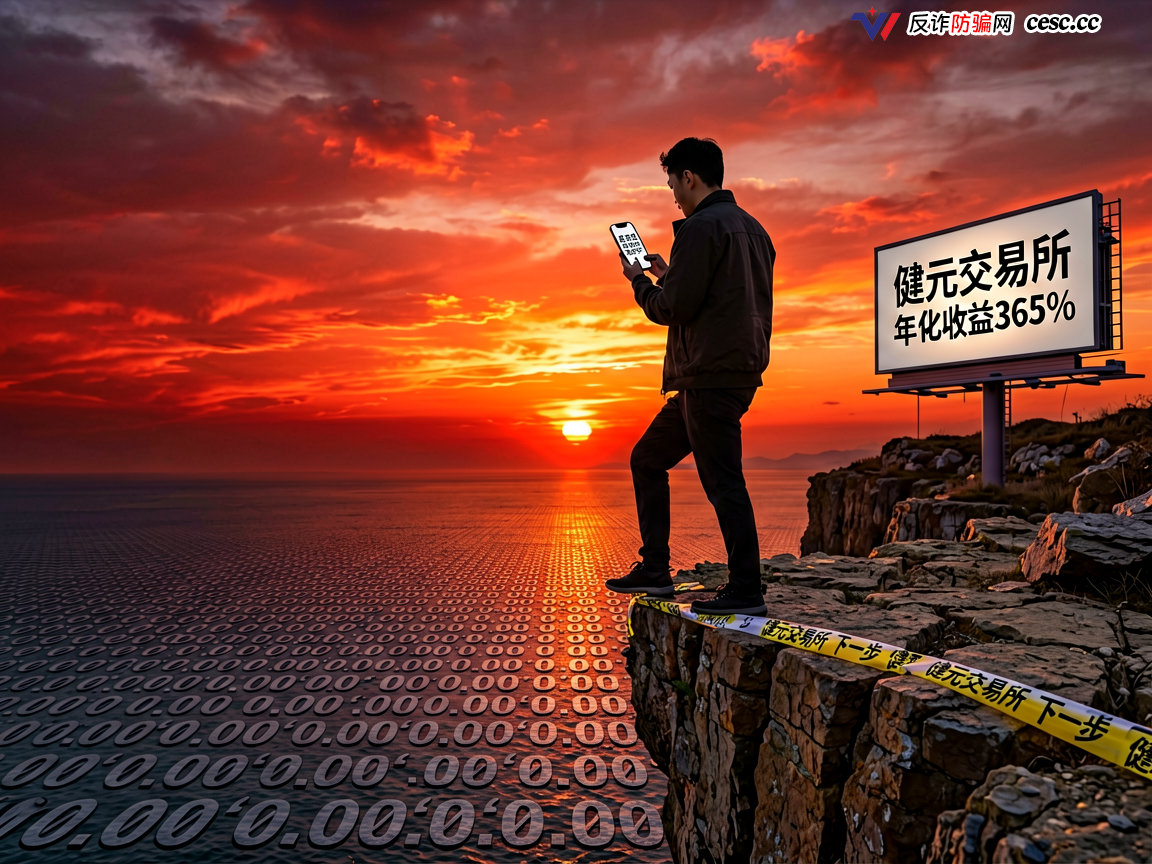 健元交易所:云数贸骗局换皮,以"旧资产回本"为饵二次收割