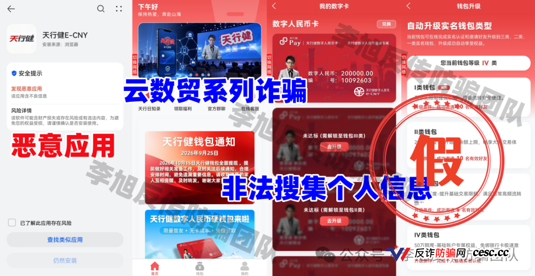 反诈预警：这6个高危涉诈 APP！蹭算力、数字人民币热点，全是传销诈骗陷阱！