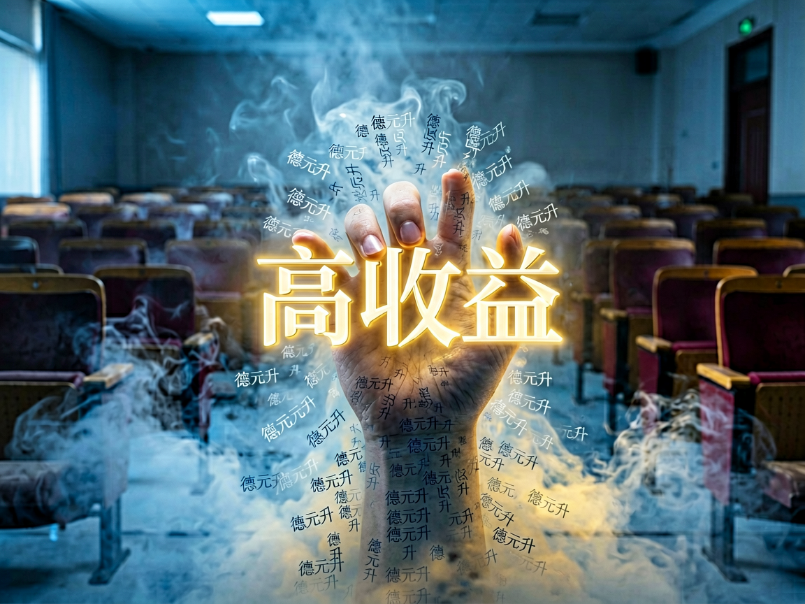 德元升从上线到跑路，一个完整的收割周期，血汗钱打水漂(2)